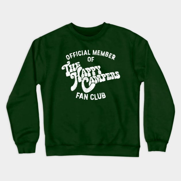 The Happy Campers Fan Club (Lt) Crewneck Sweatshirt by rt-shirts